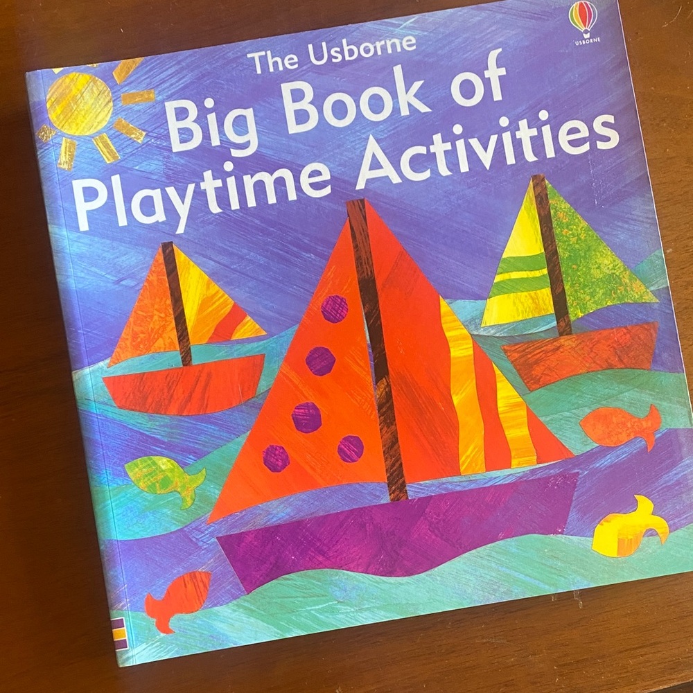 Usborne Vibrant Playtime Activity Book